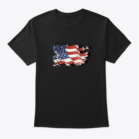 American Bowler For Bowling Gift U5ixw Black T-Shirt Front