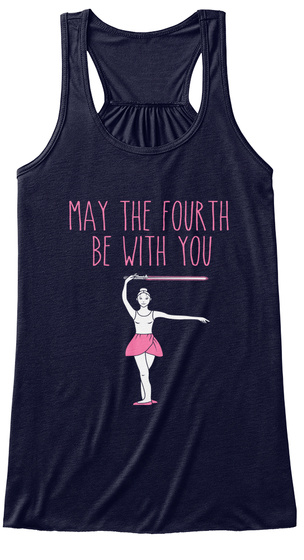 May The Fourth Be With You Midnight T-Shirt Front