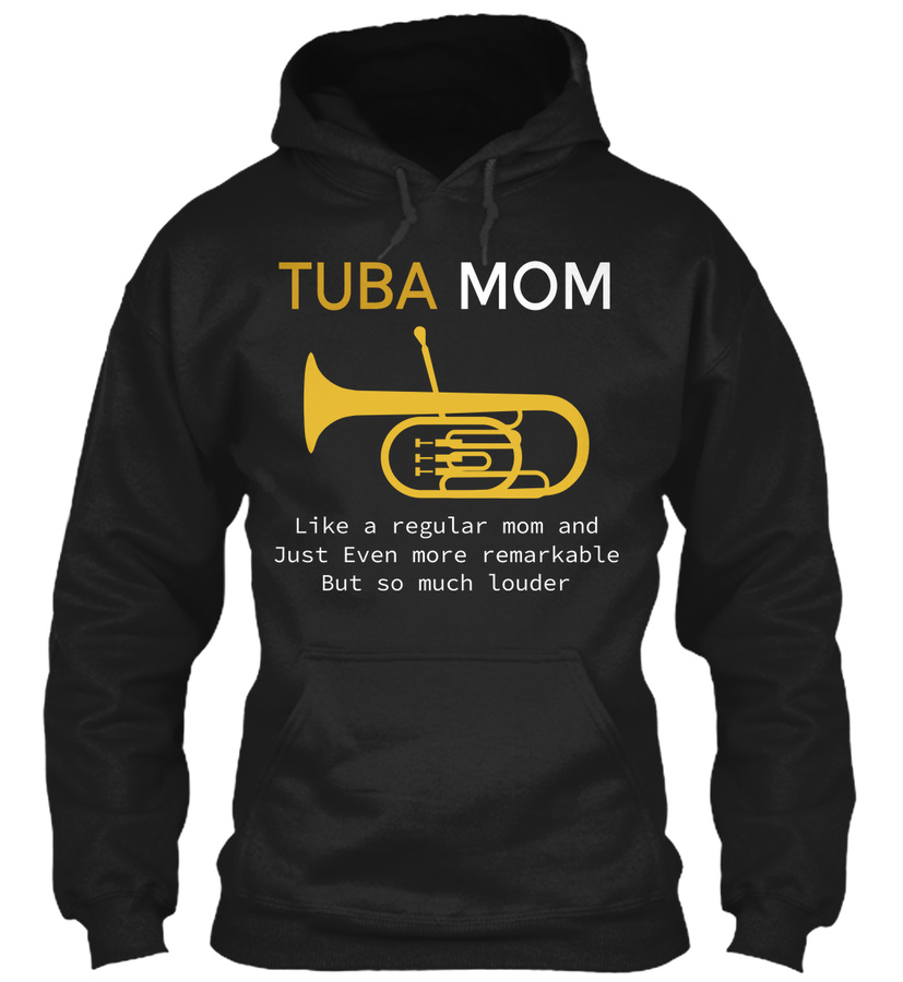 Tuba Mom Funny Tuba Player Marching Band Unisex Tshirt