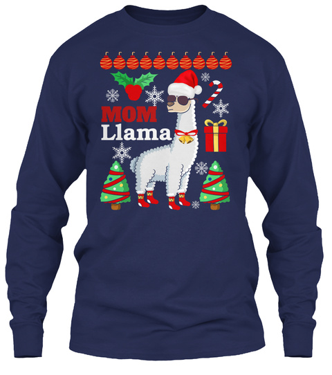 Mom Llama Christmas Gift Idea Sweater