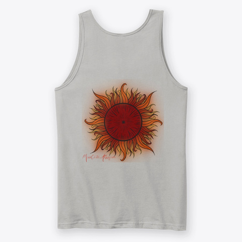 Traditional Sun  Athletic Heather T-Shirt Back