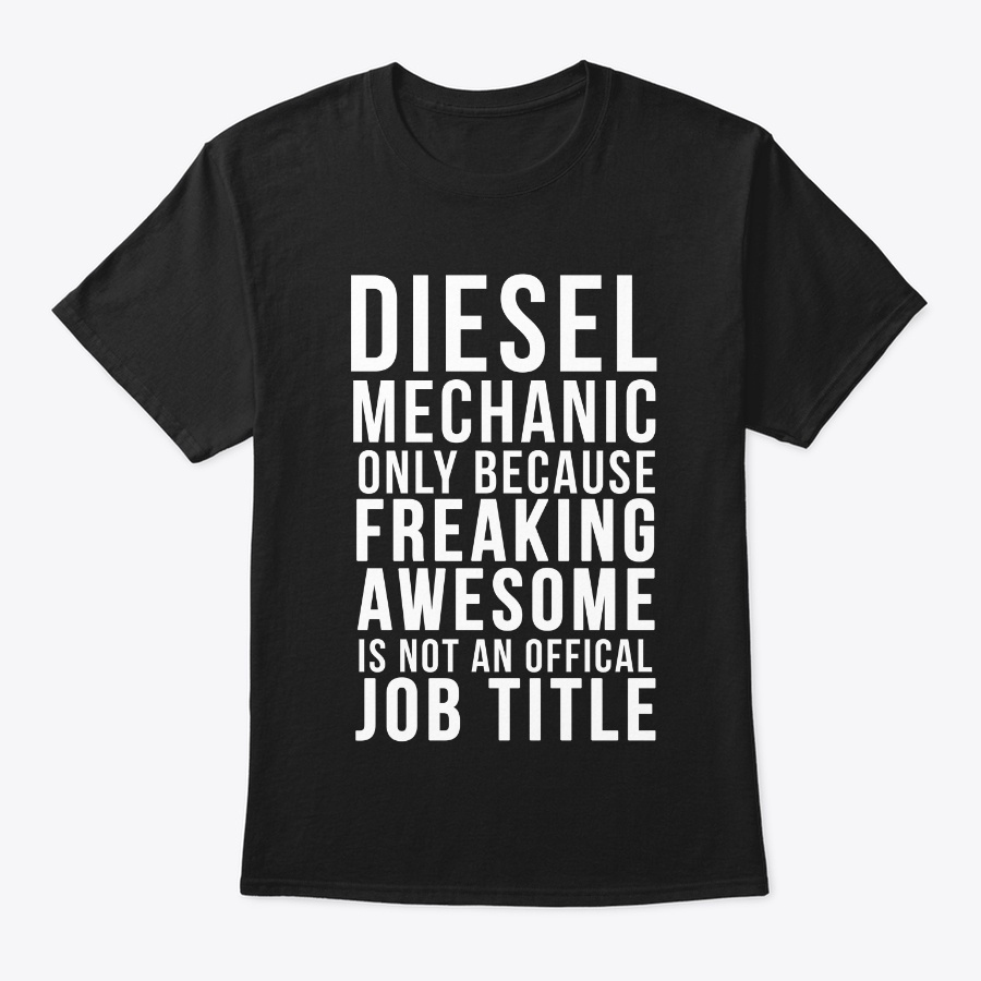 Diesel Mechanic- Funny Offical Job Title