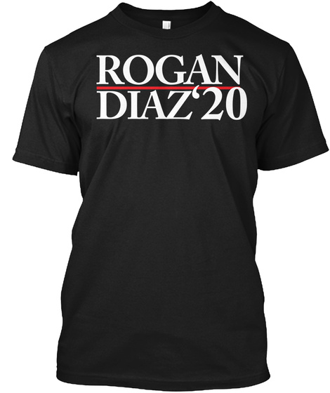 Rogan Diaz 20 Black T-Shirt Front