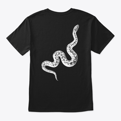 Snake Tee Black T-Shirt Back