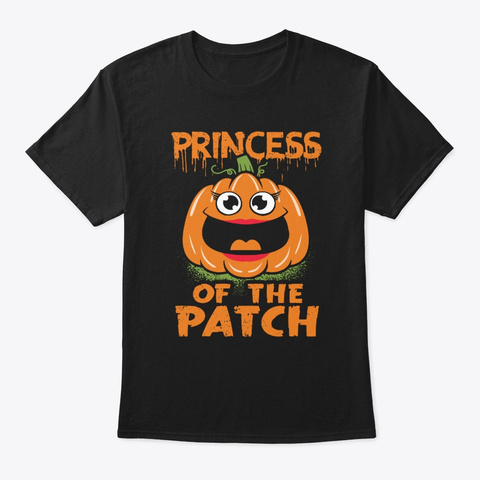 Princess Of The Patch Family Matching  Black T-Shirt Front