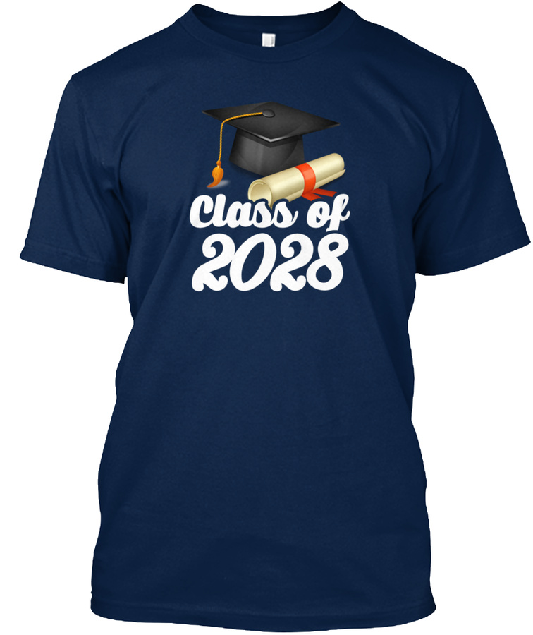 Graduation Gift Shirt Class Of 2028 Grad Unisex Tshirt