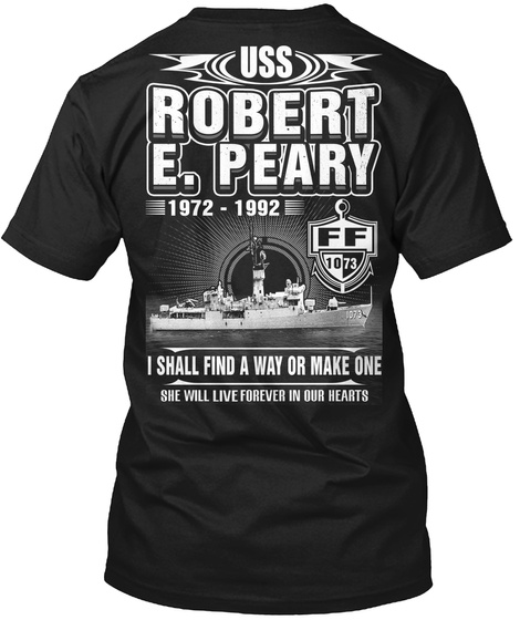 USS Robert E Peary FF-1073 Unisex Tshirt