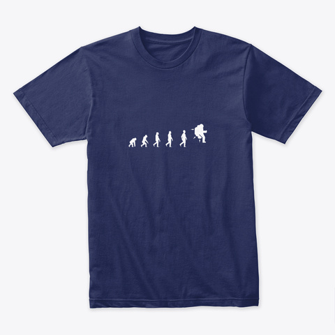 Meowy Humbug Midnight Navy T-Shirt Front
