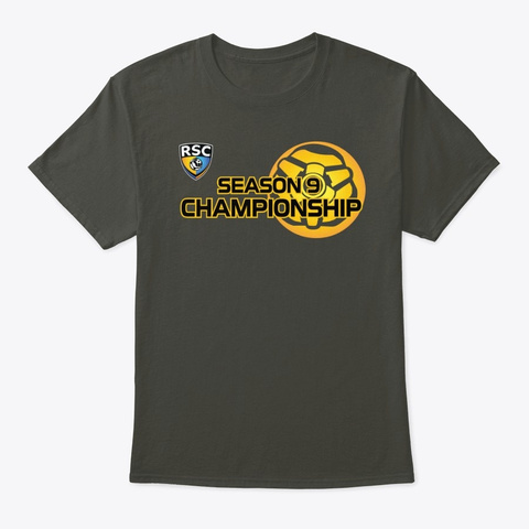 S9 Championship T Shirt Smoke Gray T-Shirt Front