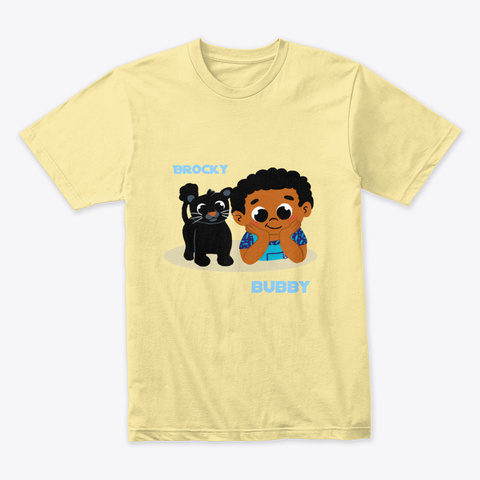 Bubby & Brocky Banana Cream T-Shirt Front