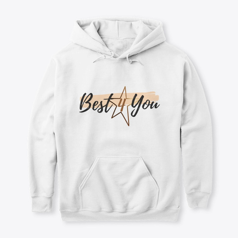 Best4 You Collection Arctic White T-Shirt Front