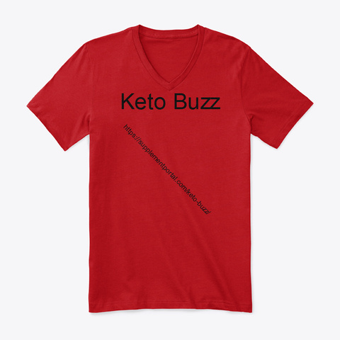 Keto Buzz Red T-Shirt Front