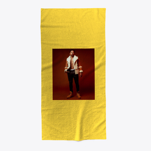 Jacob Latimore  Yellow T-Shirt Front