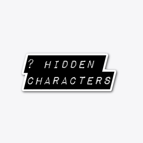 ? Hidden Characters Standard T-Shirt Front