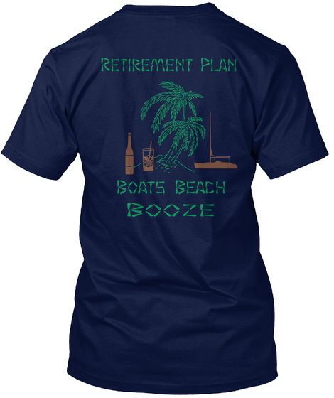 Boats Beach Booze Unisex Tshirt