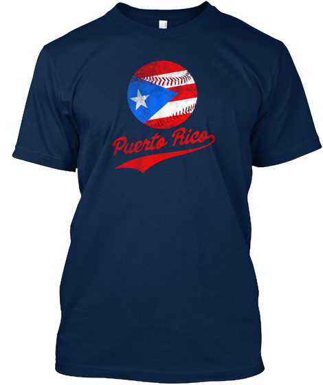 Puerto Rico Baseball Ball Flag Puerto Ri