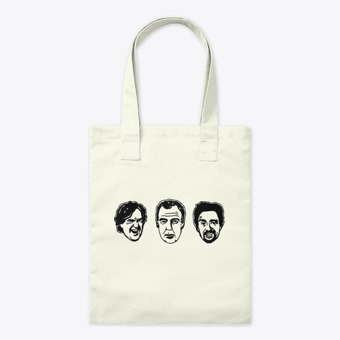 Clarkson, Hammond And May Natural T-Shirt Front