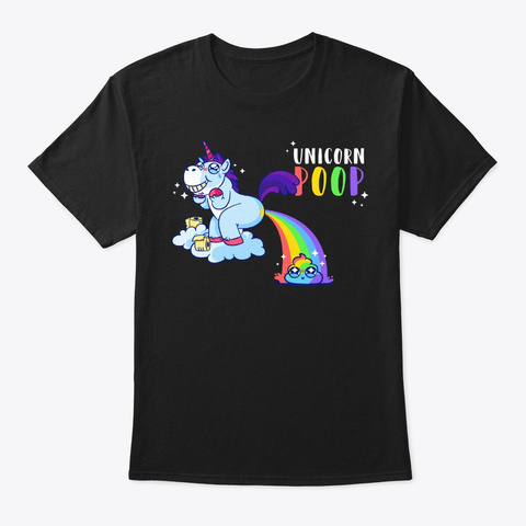Funny Unicorn Farting Rainbow Poop