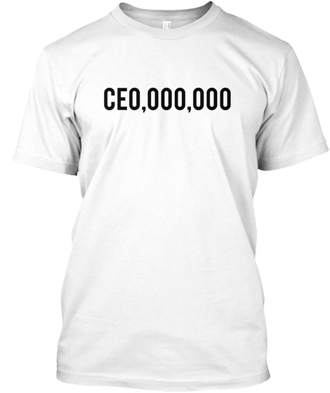 Ce0,000,000 White T-Shirt Front