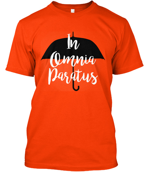 Gilmore Girls â€“ In Omnia Paratus, Life A Orange T-Shirt Front