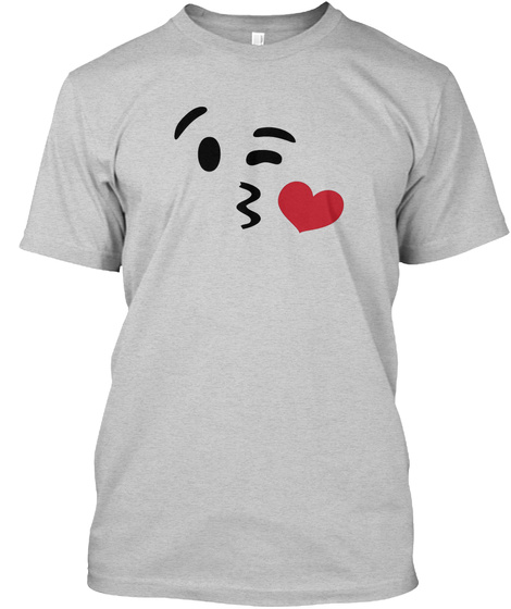 Kissing Face Emoji Shirt