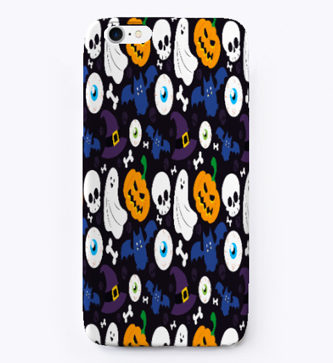 Halloween  Pattern  I Phone Case Standard T-Shirt Front