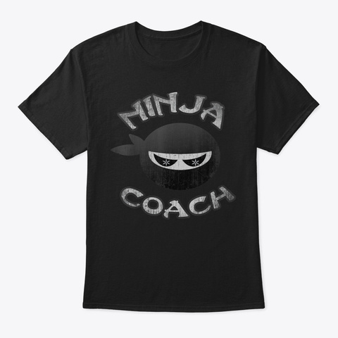 Ninja Coach Multitasking Tee For Trainer Black Camiseta Front