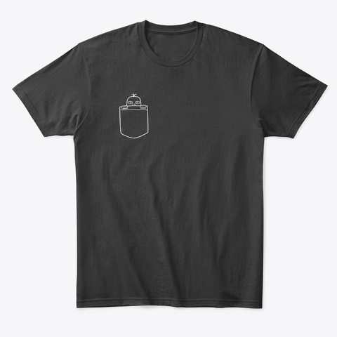 Earl Pocket Tee (Dark Version) Black T-Shirt Front