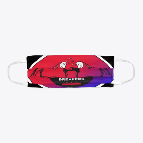 Bread Breakers Dc Face Mask Red T-Shirt Flat
