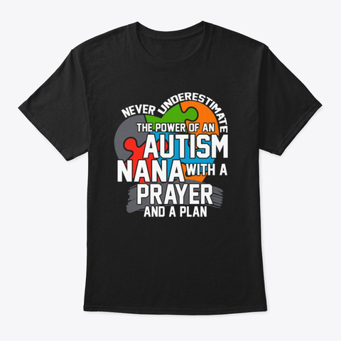 Autism Nana Gift Shirt