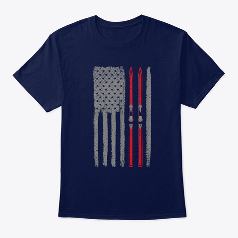Usa Ski Flag America