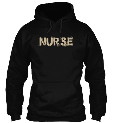 Nurse Black Camiseta Front