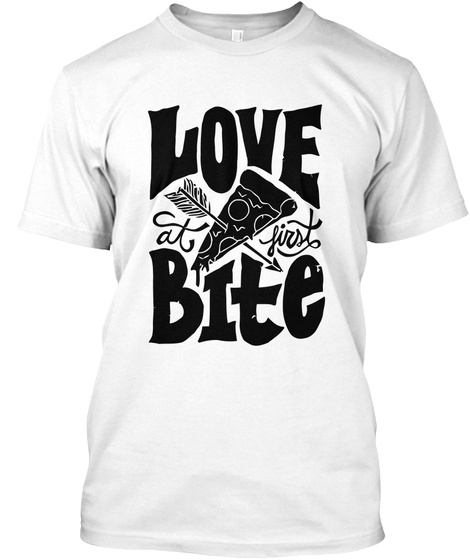 Love Bite White T-Shirt Front