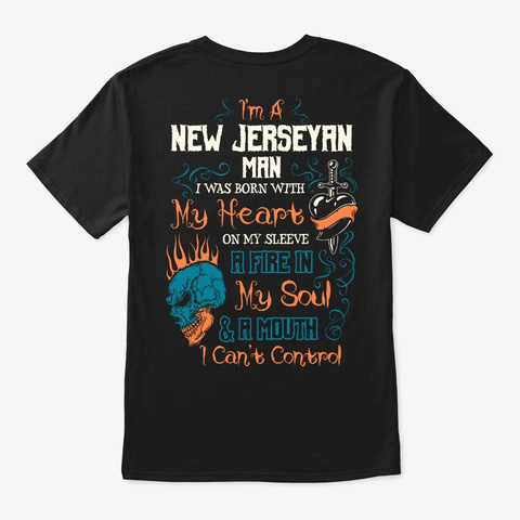Was Born New Jerseyan Man Shirt