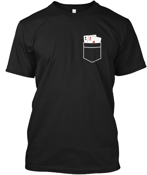 A A Black T-Shirt Front