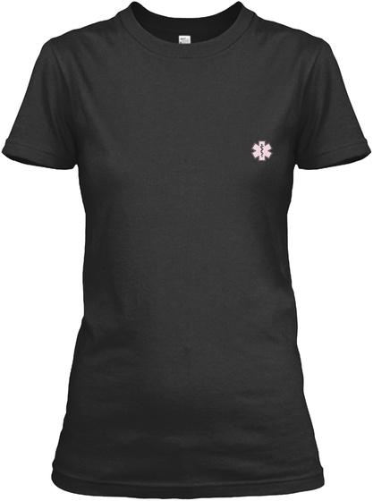 Paramedic   Limited Edition Black T-Shirt Front