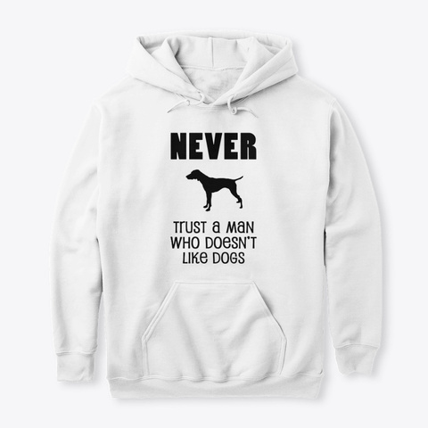 Snt Love Dogs German Shorthaired Pointer White Maglietta Front