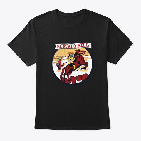 Buffalo Bill   Priest Version Black áo T-Shirt Front