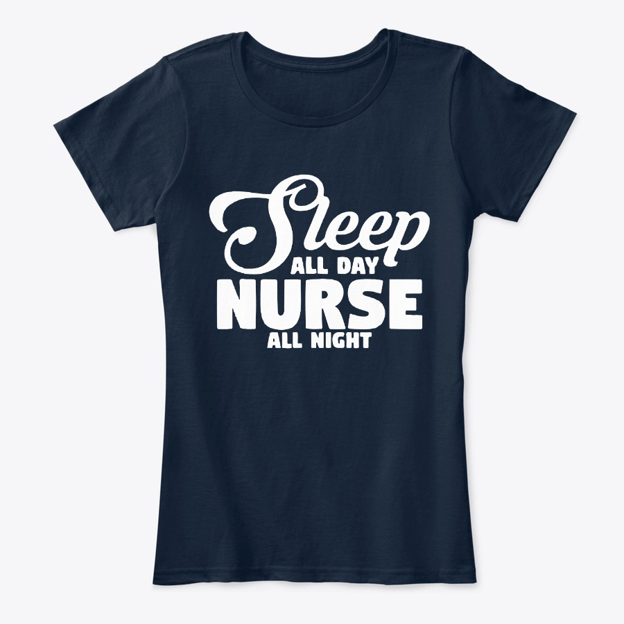 Sleep All Day Nurse All Night T-Shirt Unisex Tshirt