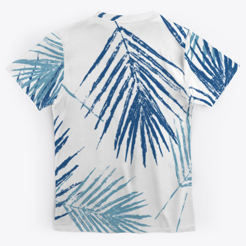 Tropical Palms Tee Standard T-Shirt Back
