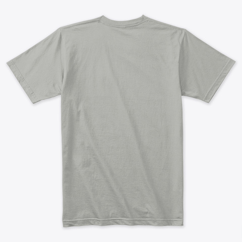 Windsurfing Made For The Board Light Grey T-Shirt Back