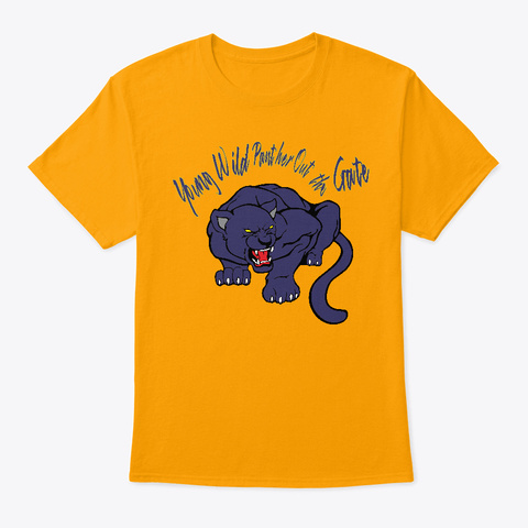 Young WIld Panther Unisex Tshirt