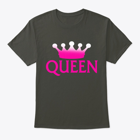 Queen Smoke Gray T-Shirt Front