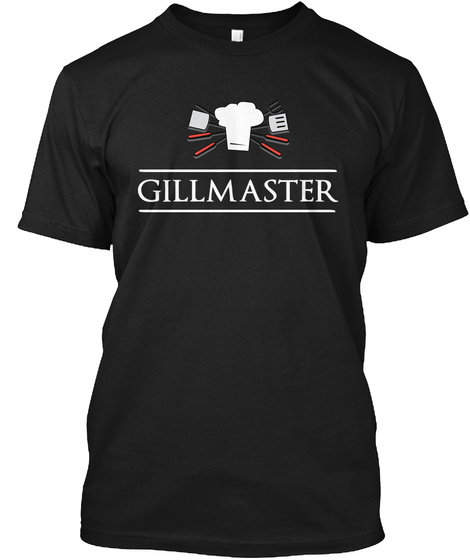 Gillmaster Black T-Shirt Front
