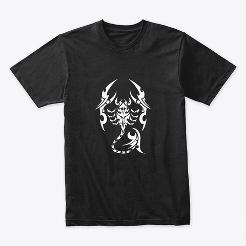 Scorpion Black T-Shirt Front