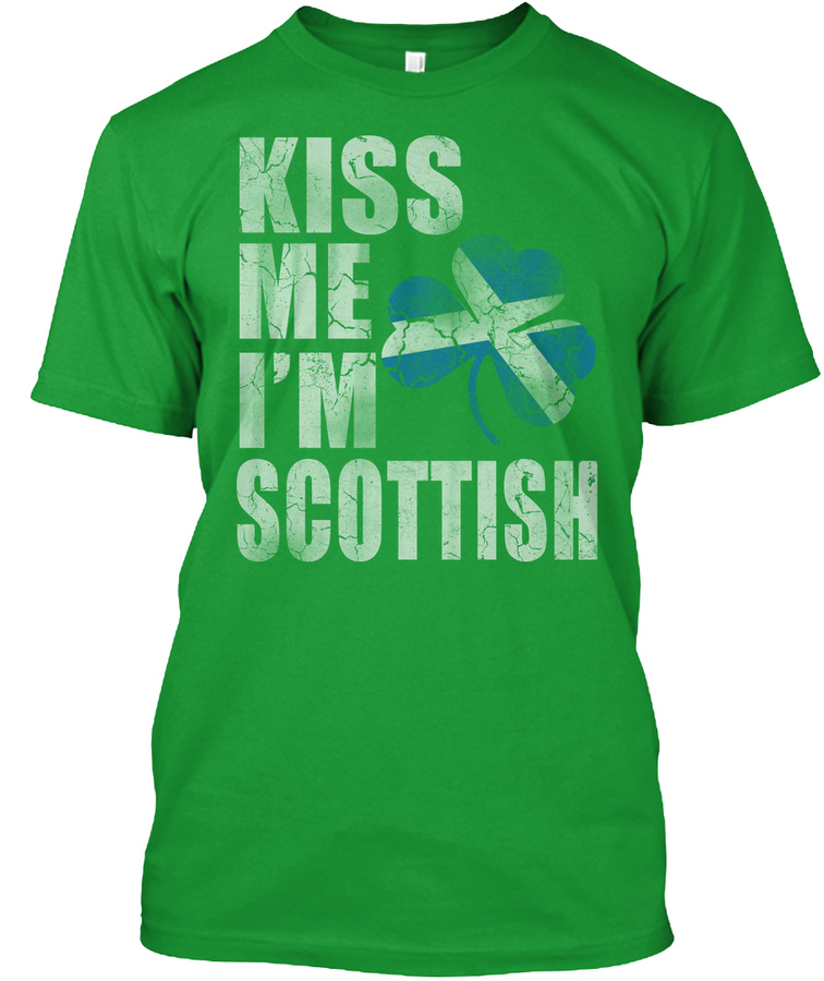 Kiss Me Im Scottish Unisex Tshirt