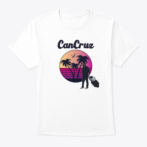 Can Cruz
 White T-Shirt Front