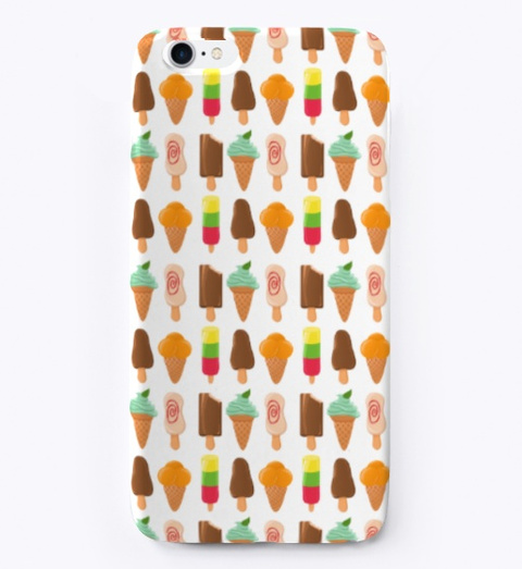 Cone Ice Cream Phone Cases Standard T-Shirt Front