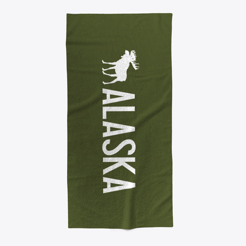Moose And Alaska Standard Camiseta Front