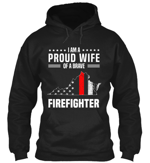 Womens Firefighter Shirt-proud Wife Of A